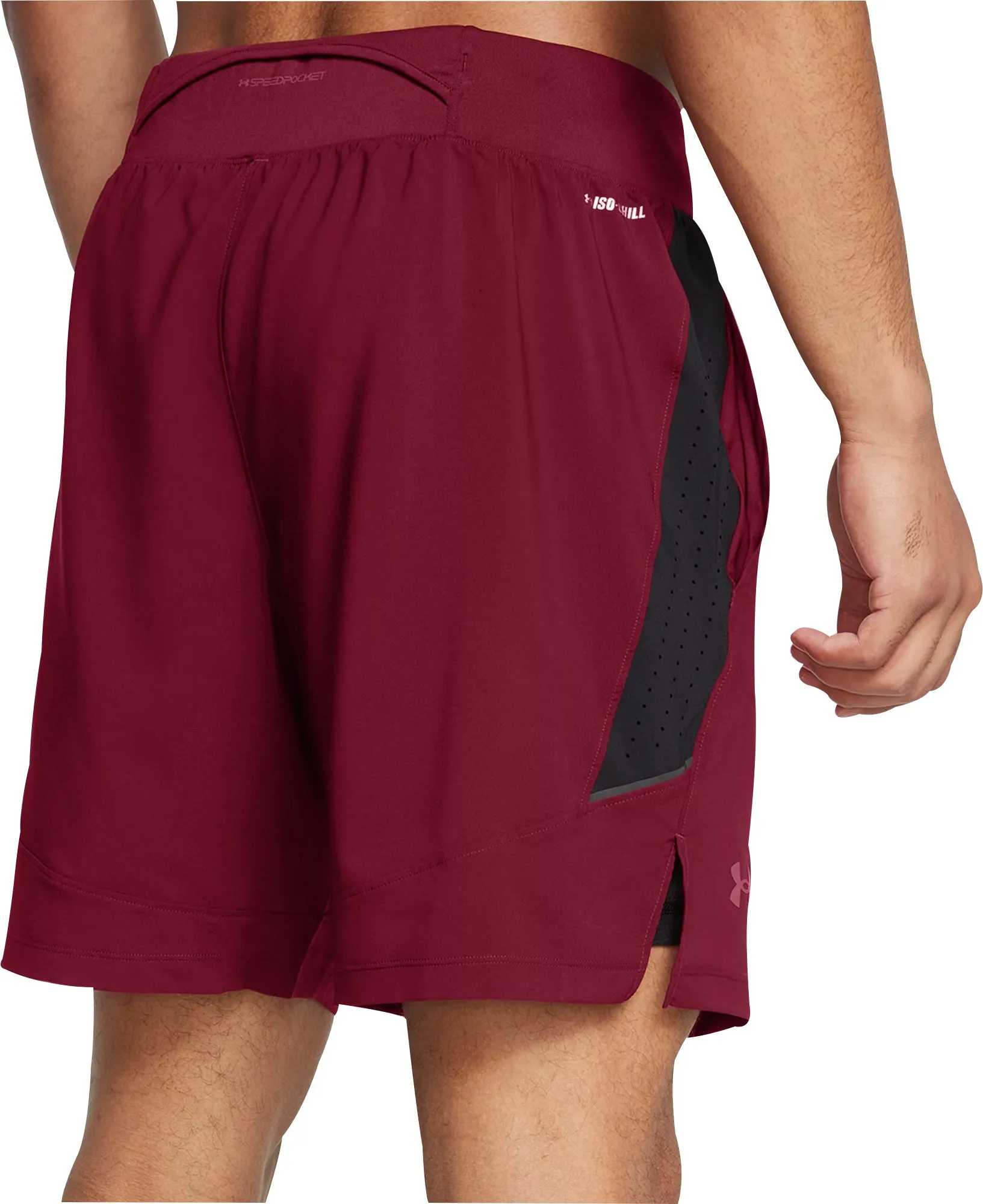 Bekleidung Under Armour Herren Under Armour Launch Elite 2 In 1 Herren Laufshorts - Rot