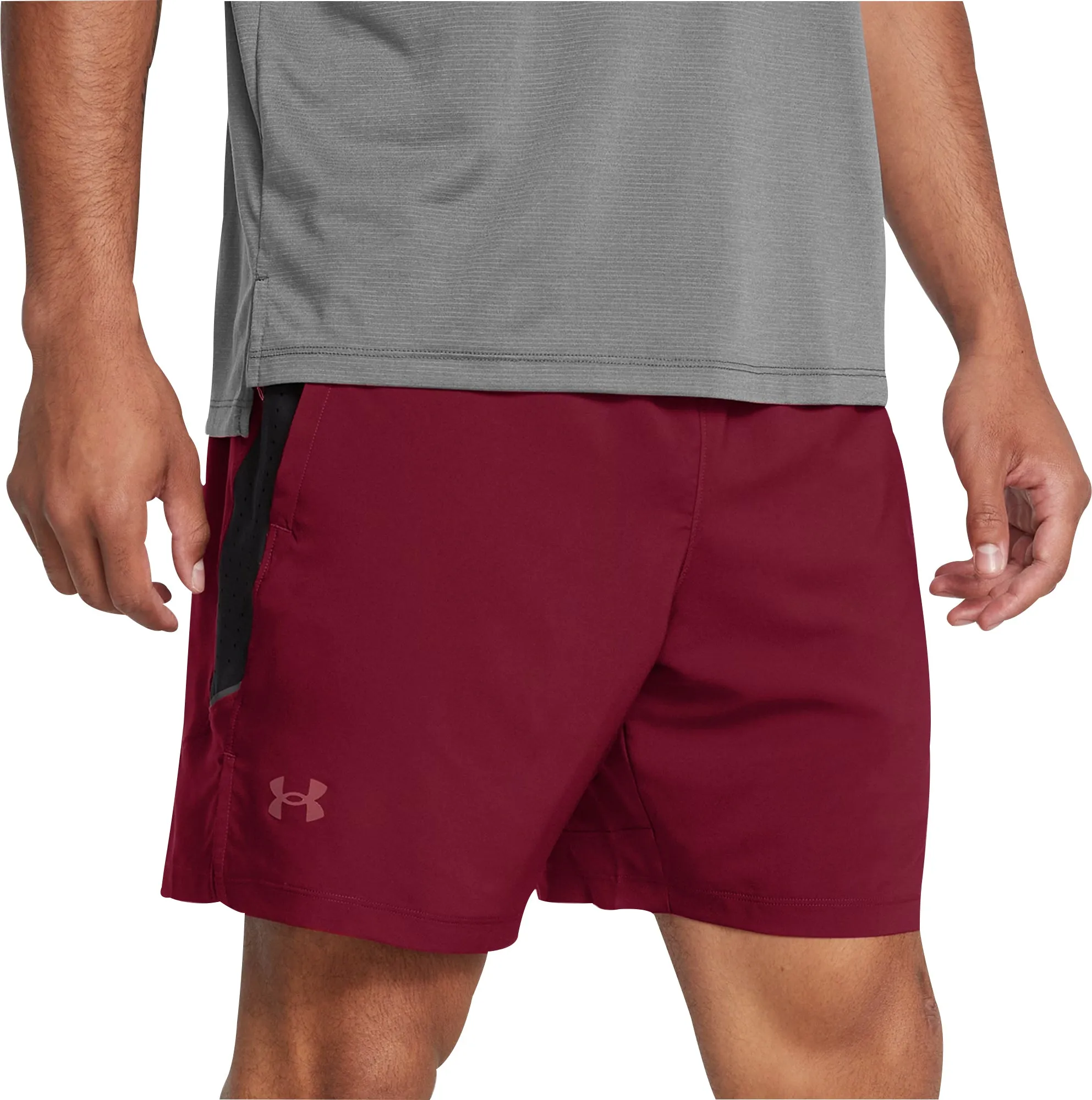 Bekleidung Under Armour Herren Under Armour Launch Elite 2 In 1 Herren Laufshorts - Rot