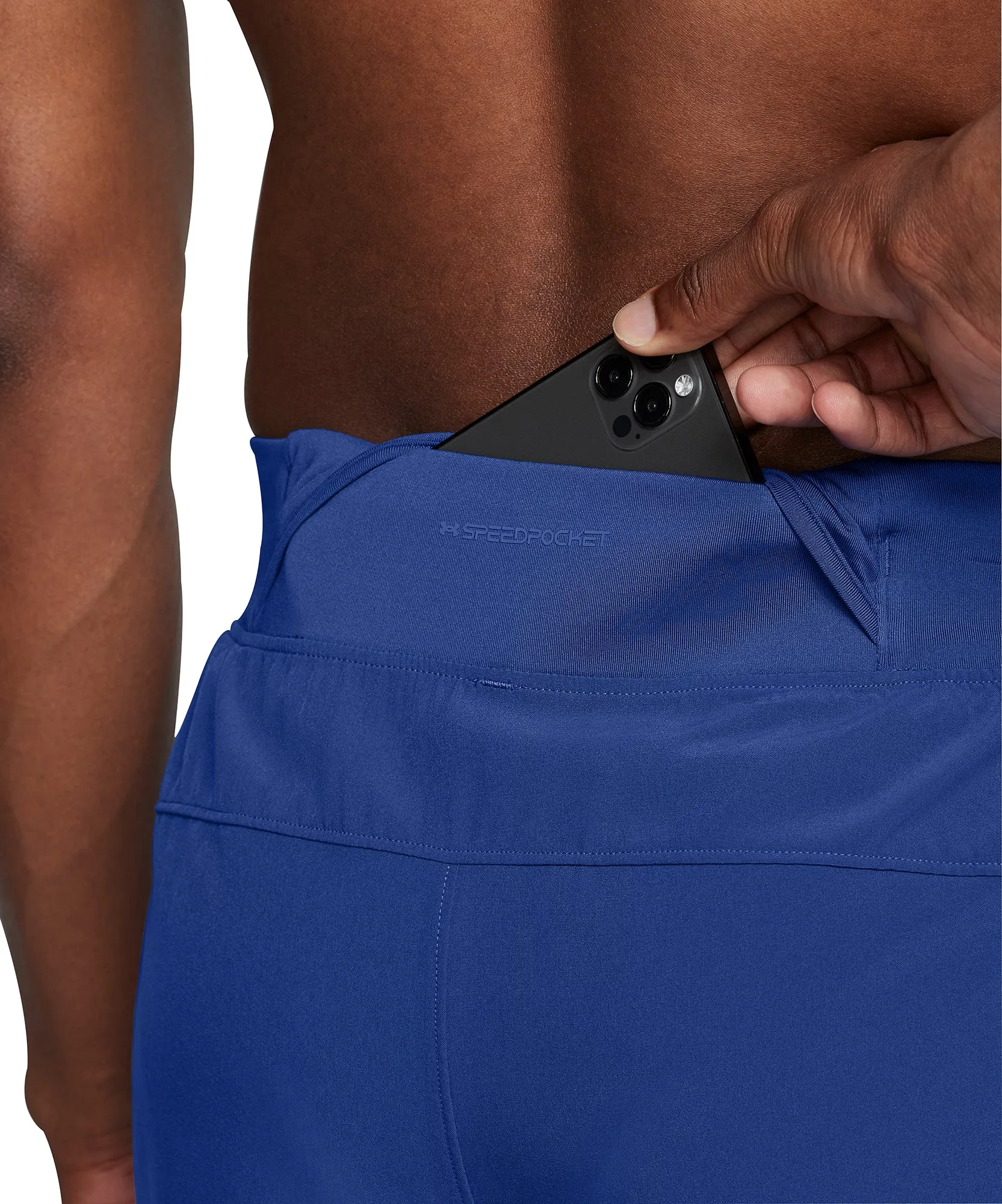 Bekleidung Under Armour Herren Under Armour Launch Pro 5 Zoll Herren Laufshorts - Blau