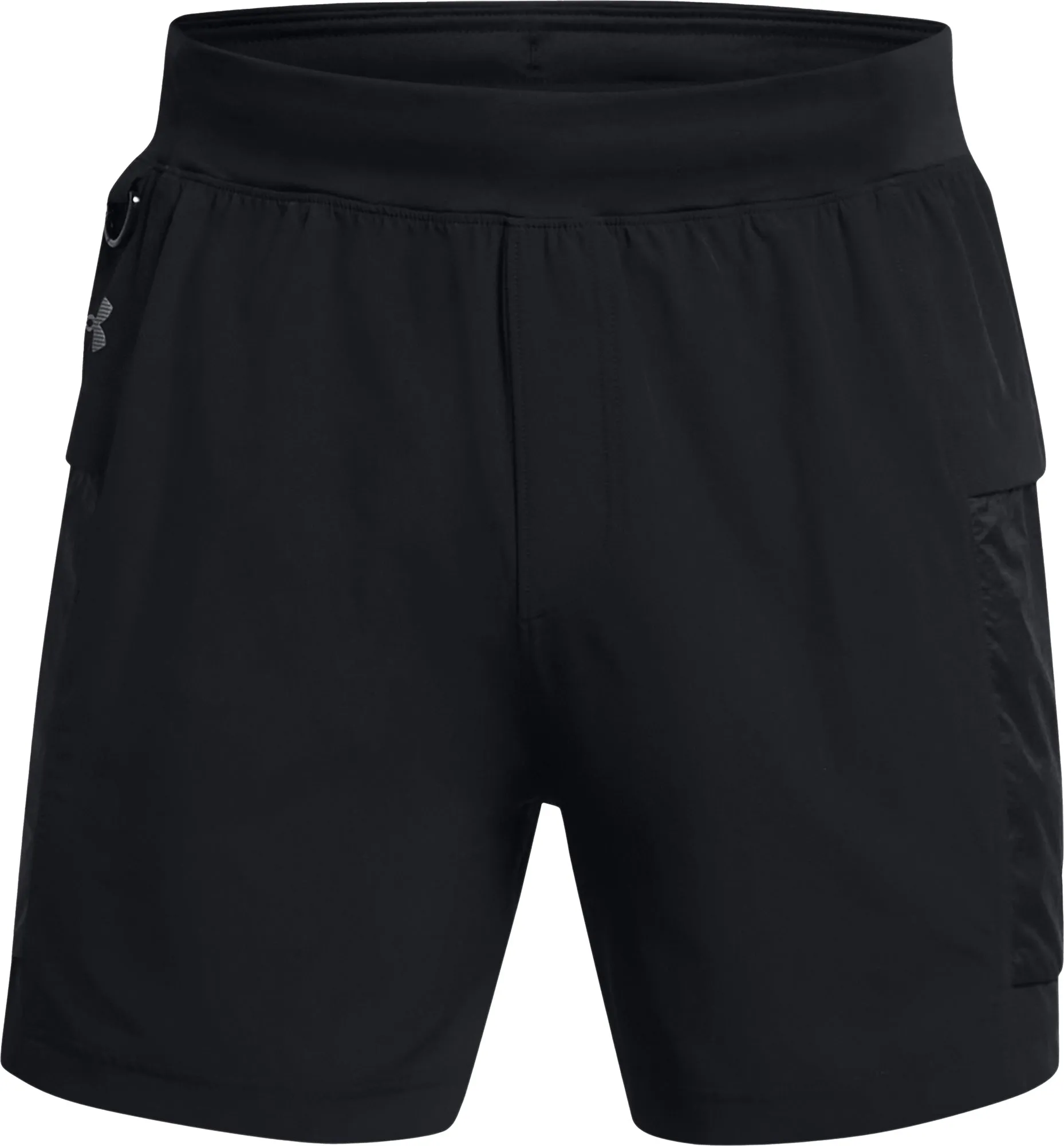 Bekleidung Under Armour Herren Under Armour Launch Trail 5 Zoll Laufshorts für Männer - Schwarz