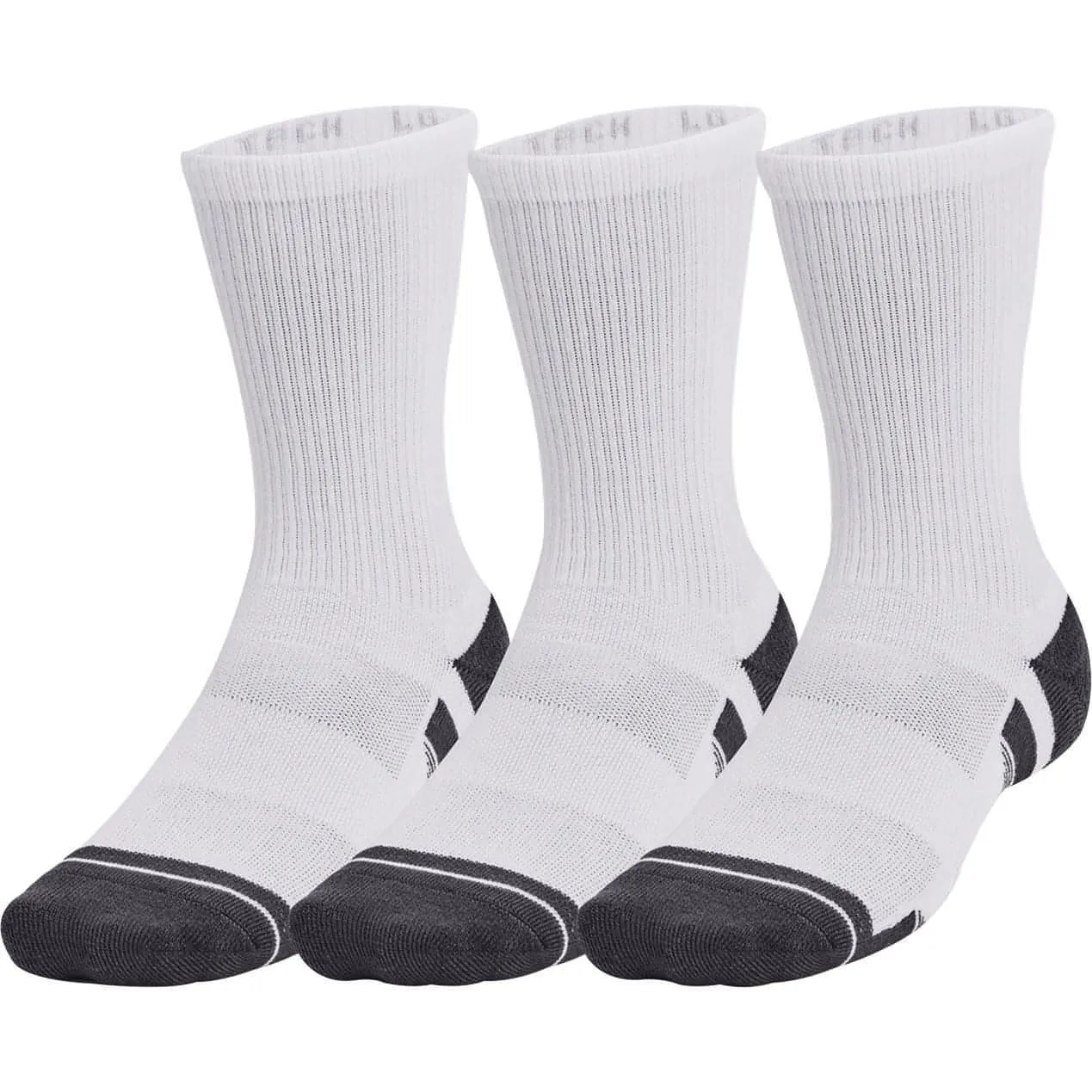 Under Armour Herren Under Armour Performance Tech (3er Pack) Crew Socken - Weiß