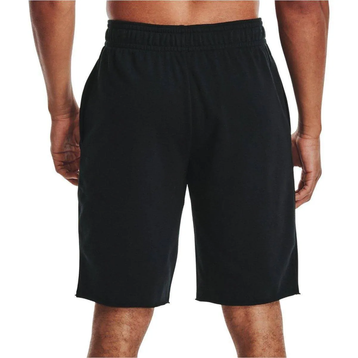 Bekleidung Under Armour Herren Under Armour Rival Terry Trainingsshorts für Herren - Schwarz