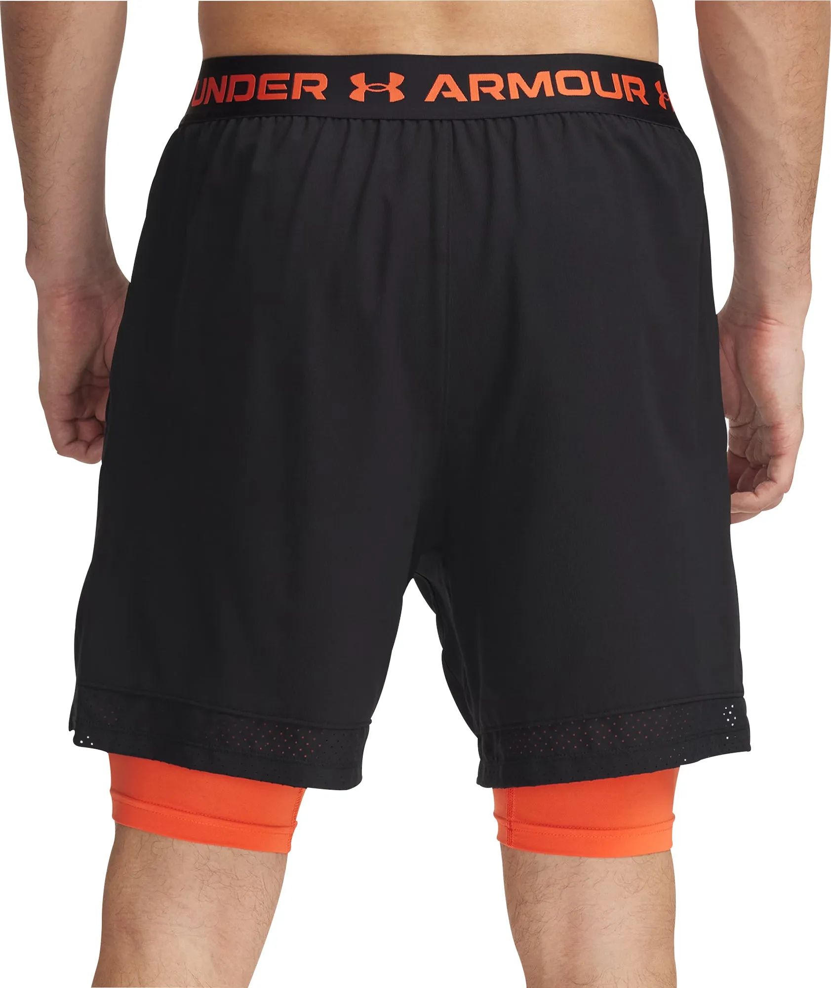 Bekleidung Under Armour Herren Under Armour Vanish Woven 2 In 1 Herren Trainingsshorts - Schwarz