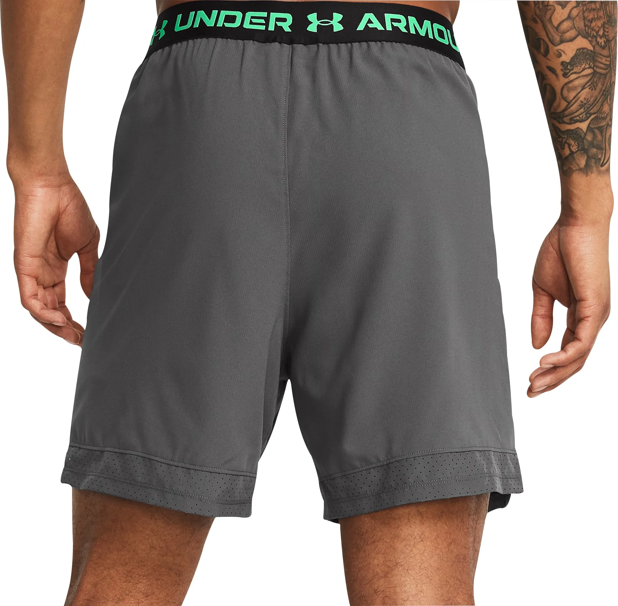 Bekleidung Under Armour Herren Under Armour Vanish Woven 6 Zoll Trainingsshorts - Grau