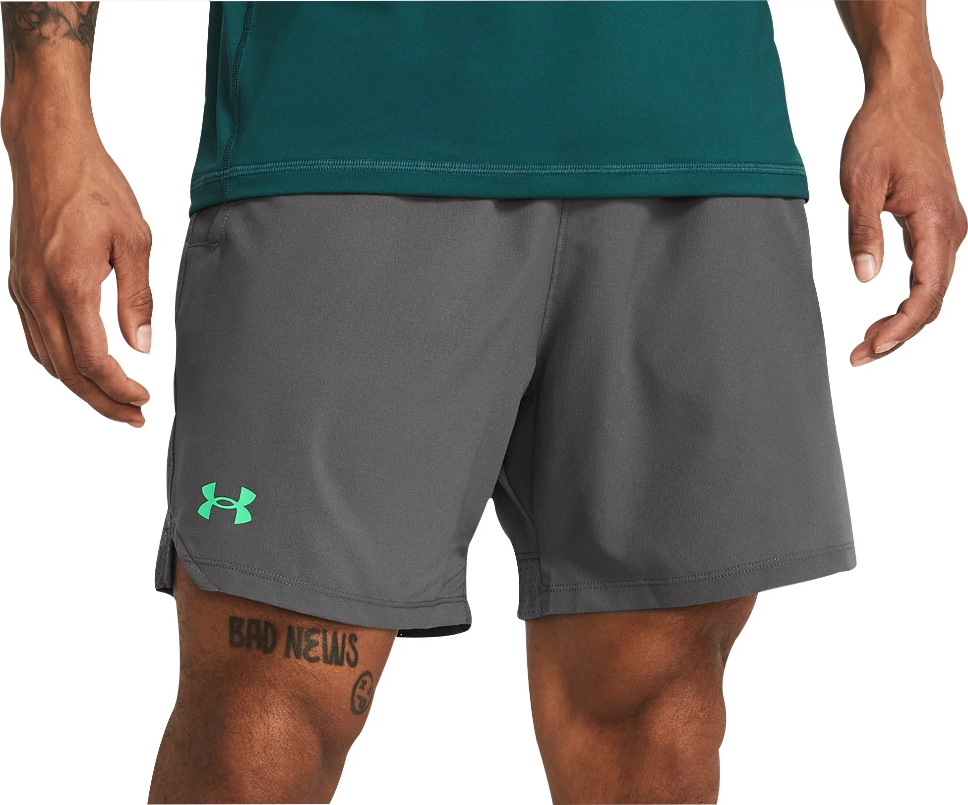 Bekleidung Under Armour Herren Under Armour Vanish Woven 6 Zoll Trainingsshorts - Grau