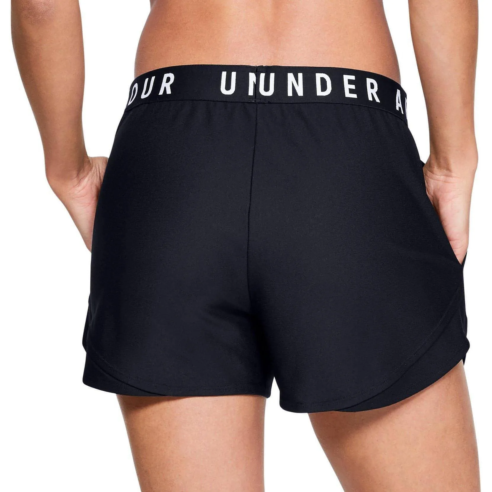 Bekleidung Under Armour Damen Under Armour Play Up 3.0 Laufshorts für Damen - Schwarz