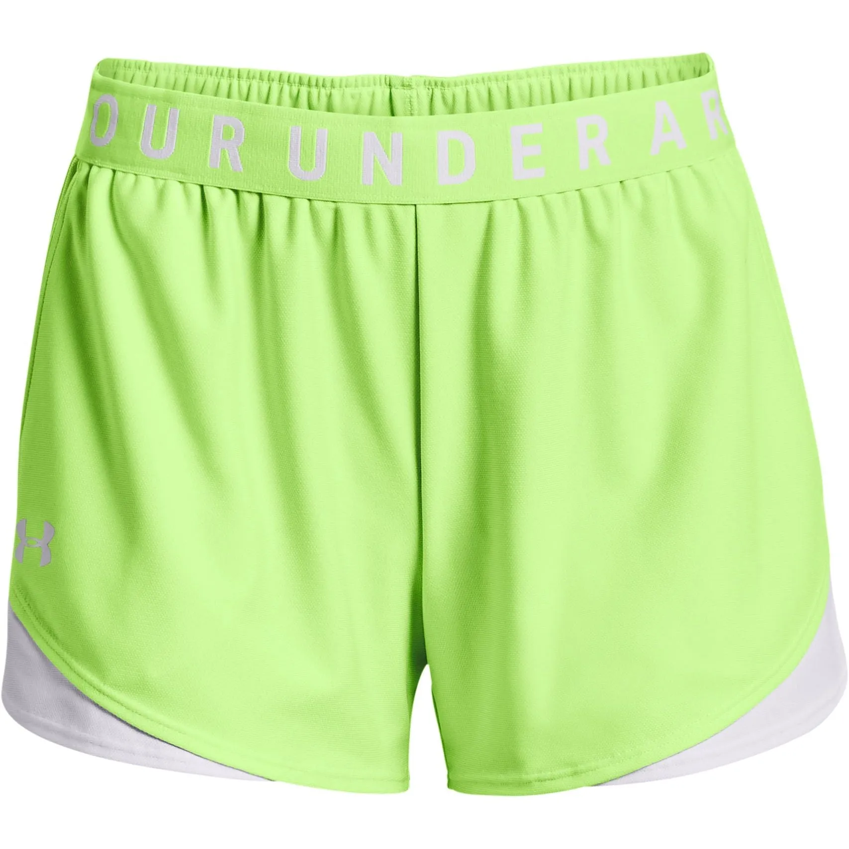 Bekleidung Under Armour Damen Under Armour Play Up 3.0 Laufshorts für Damen - Grün