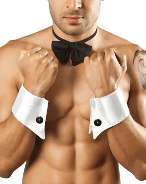 Clothing_Candyman_Mens Underwear Candyman 9646 Bowtie And Cuffs Only Color