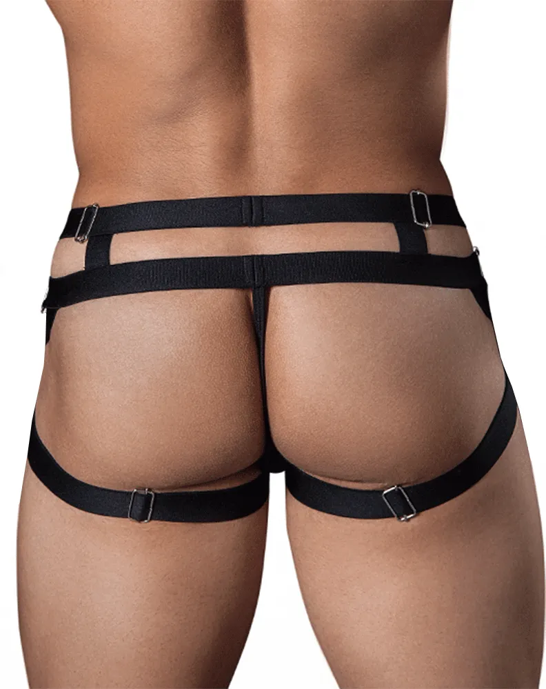 Bekleidung_Candyman_Herrenunterwäsche Candyman 99242 Jockstrap Schwarz