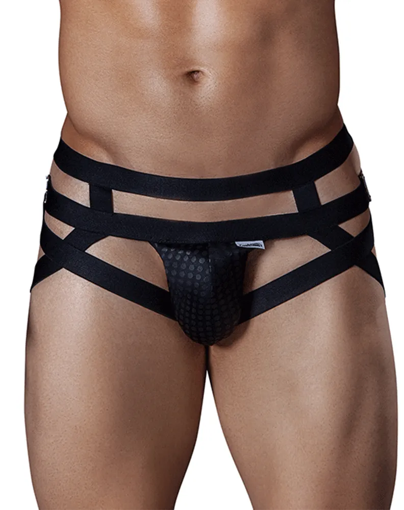 Bekleidung_Candyman_Herrenunterwäsche Candyman 99242 Jockstrap Schwarz