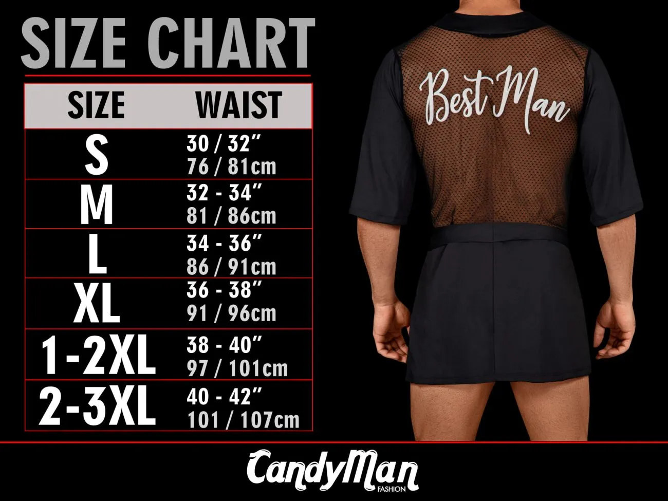 Bekleidung_Candyman_Herrenunterwäsche CandyMan 99586 Ketteng-String Farbe Rot