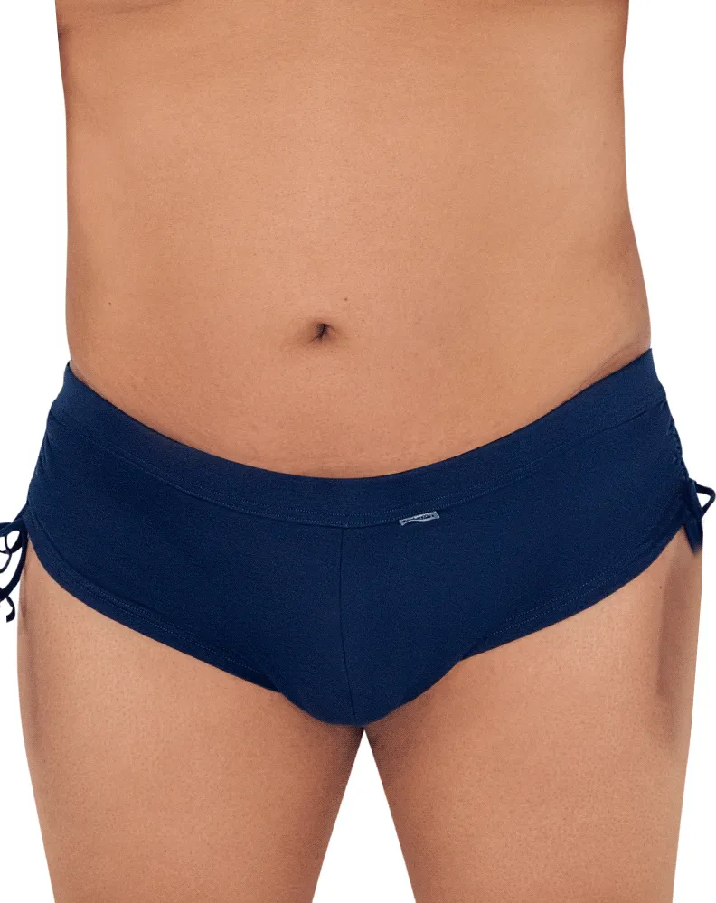 Bekleidung_Candyman_Herrenunterwäsche Candyman 99602x Lounge-Pyjama-Shorts Marineblau