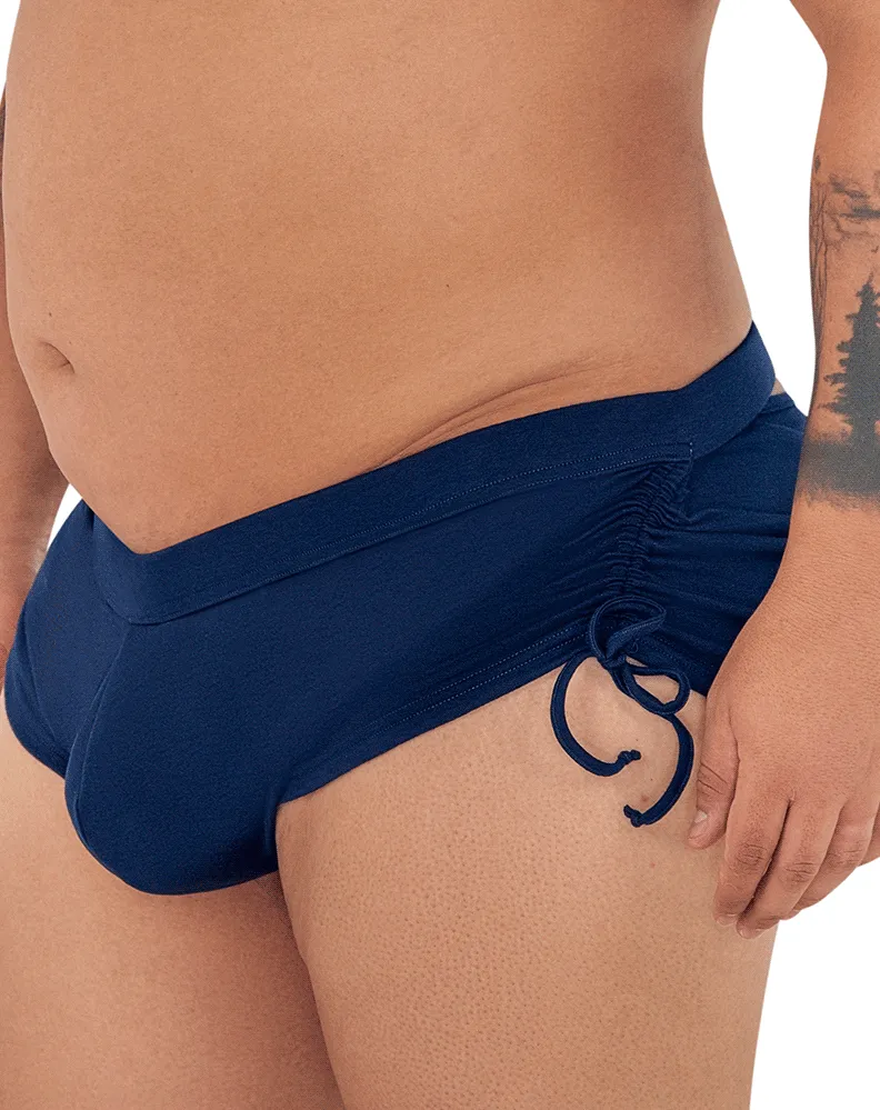 Bekleidung_Candyman_Herrenunterwäsche Candyman 99602x Lounge-Pyjama-Shorts Marineblau