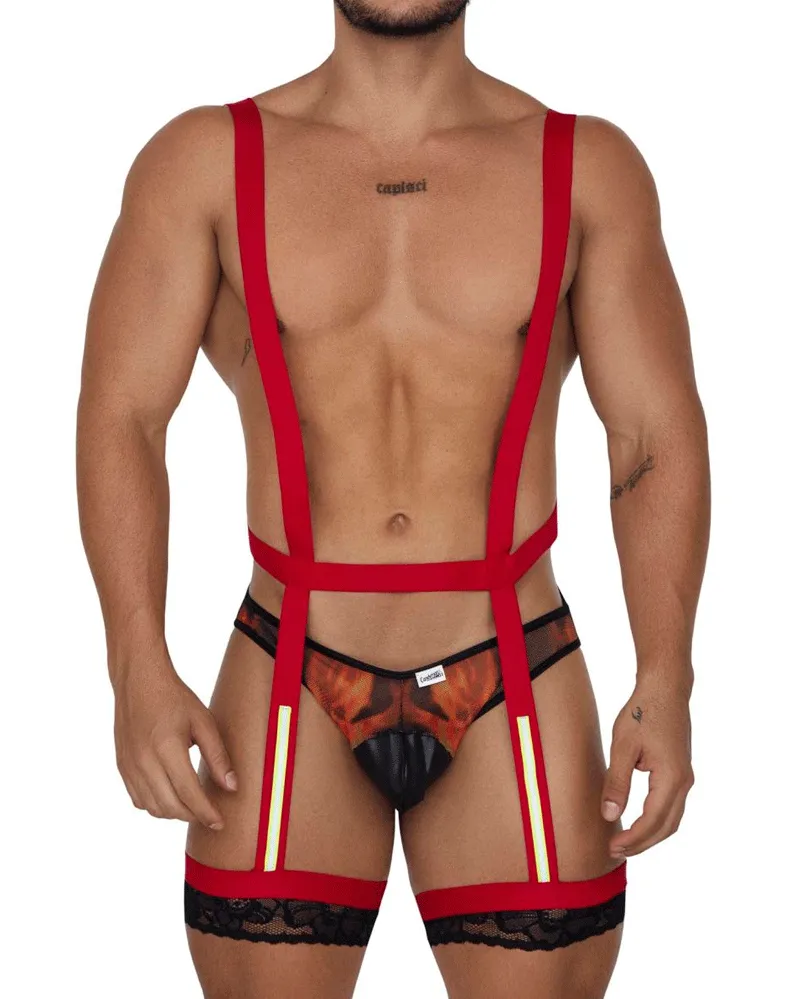 Kleidung_Candyman_Herrenunterwäsche Candyman 99660 Feuerwehr-Outfit bedruckt