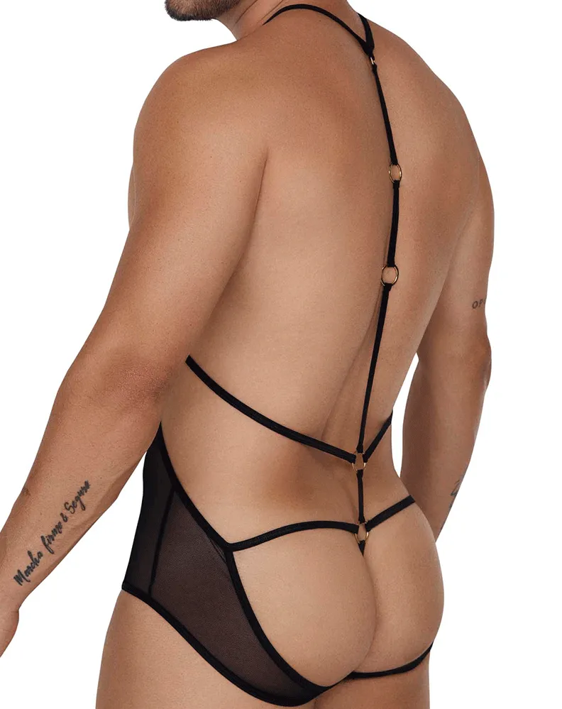 Bekleidung_Candyman_Herrenunterwäsche Candyman 99662 Tüll-Body Schwarz