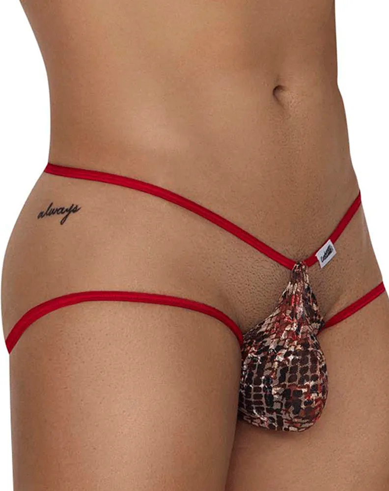 Bekleidung_Candyman_Herrenunterwäsche Candyman 99668 Jockstrap-Tangas Bedruckt