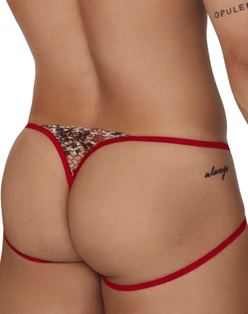 Bekleidung_Candyman_Herrenunterwäsche Candyman 99668 Jockstrap-Tangas Bedruckt