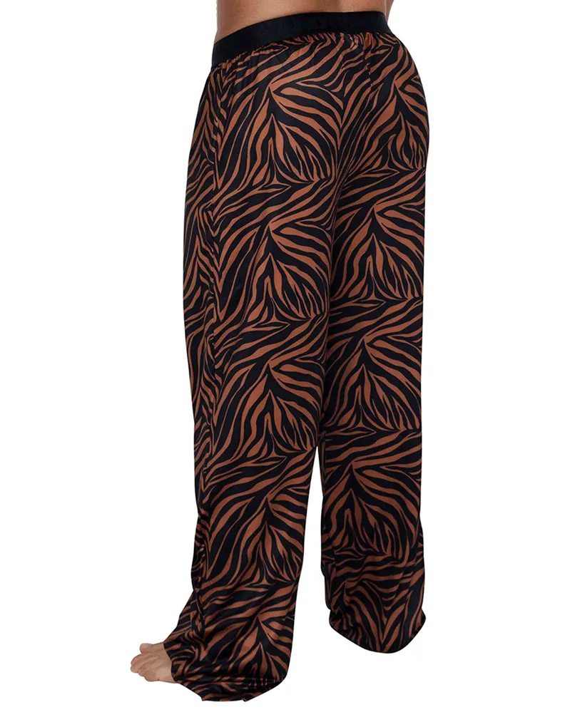 Bekleidung_Candyman_Herrenunterwäsche Candyman 99686 Lounge-Pyjama-Hose Bedruckt