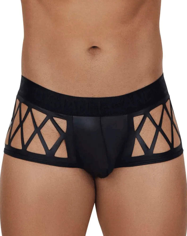 Bekleidung_Candyman_Herrenunterwäsche Candyman 99691 Cage Trunks Schwarz
