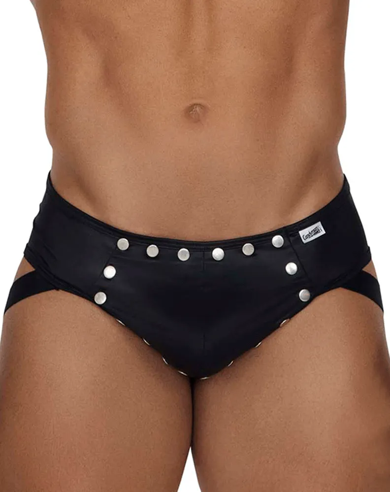 Bekleidung_Candyman_Herrenunterwäsche Candyman 99696 Jockstrap-Slip Schwarz