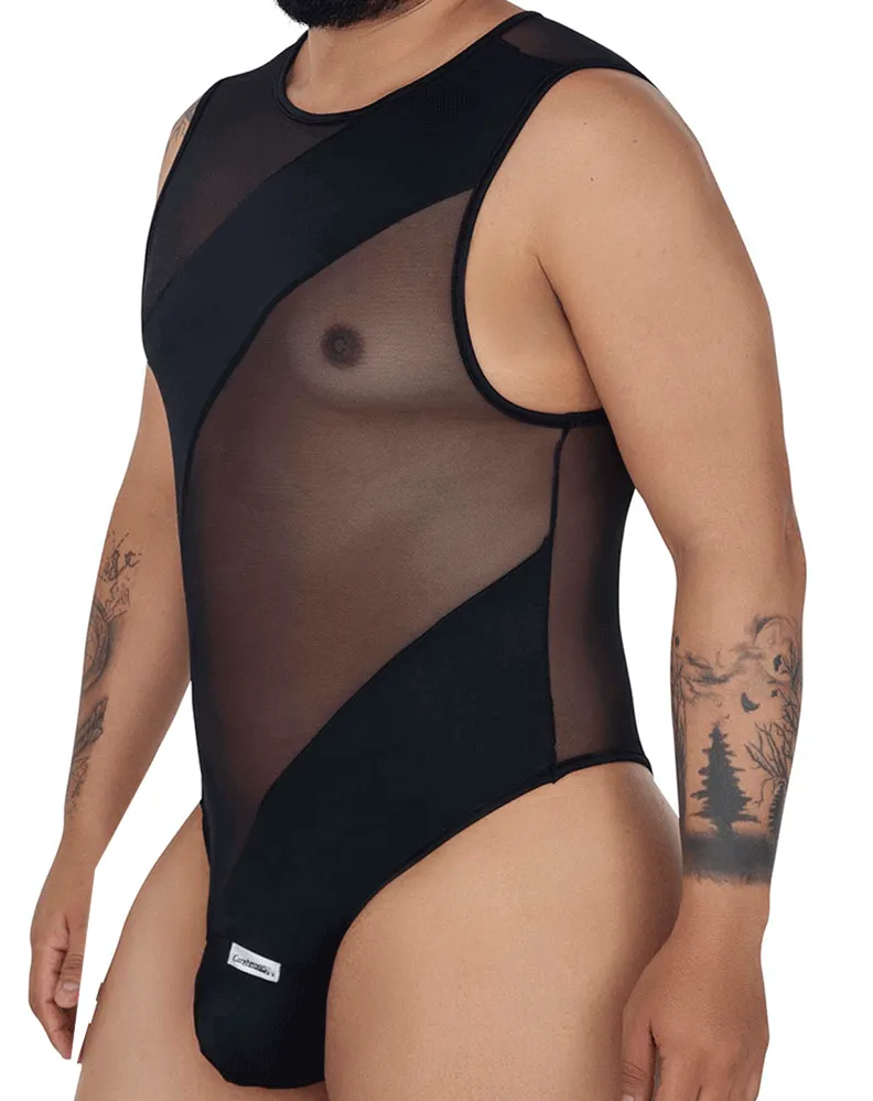 Bekleidung_Candyman_Herrenunterwäsche Candyman 99699x Mesh-Body Schwarz