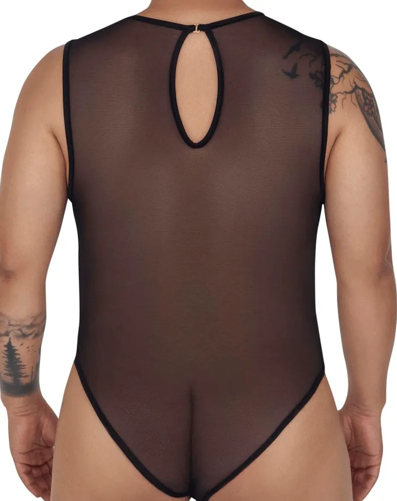 Bekleidung_Candyman_Herrenunterwäsche Candyman 99699x Mesh-Body Schwarz