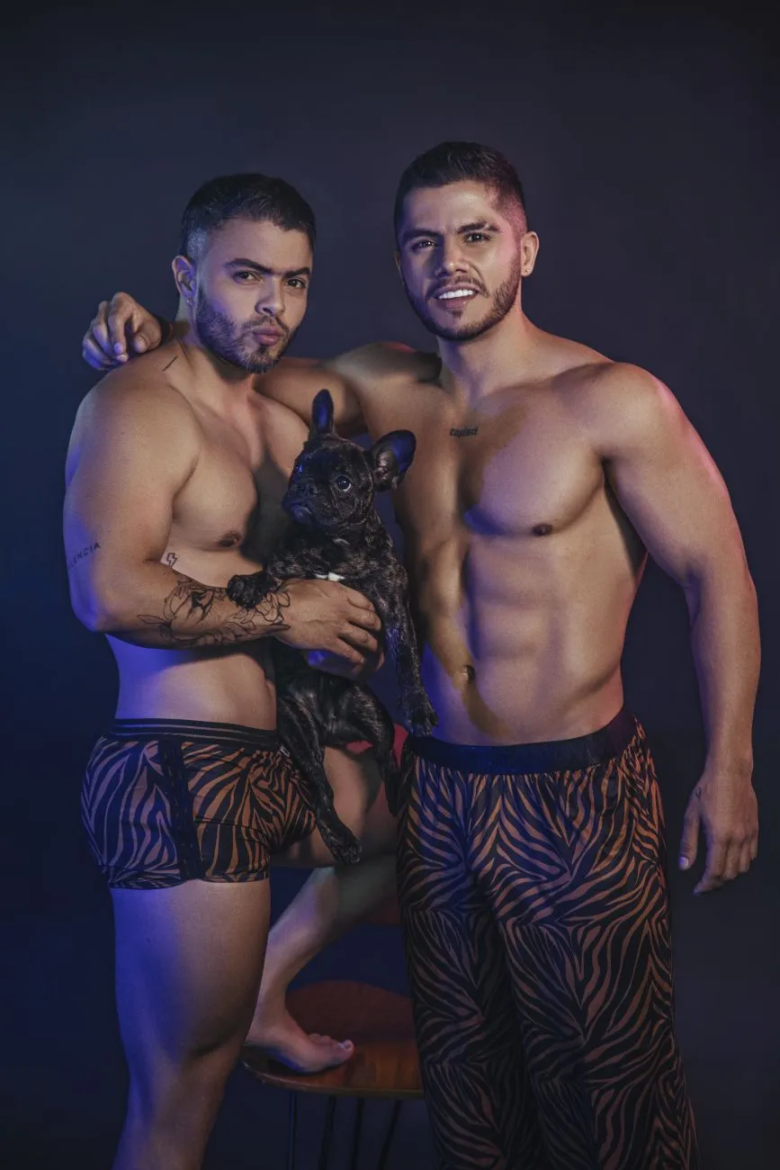 Bekleidung_Candyman_Herrenunterwäsche CandyMan 99701 Lounge-Pyjama-Höschen Farbe Animal Print