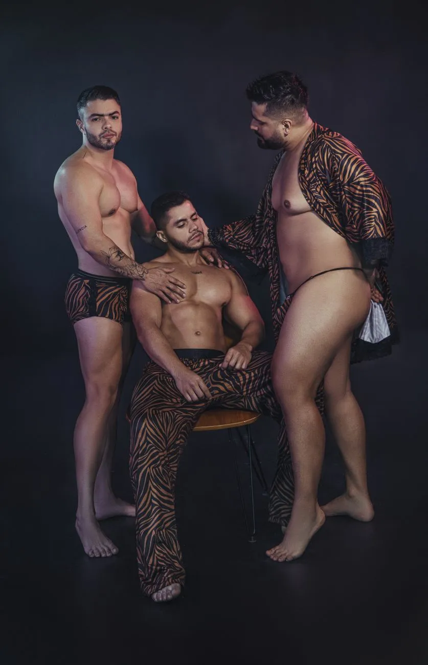 Bekleidung_Candyman_Herrenunterwäsche CandyMan 99701 Lounge-Pyjama-Höschen Farbe Animal Print