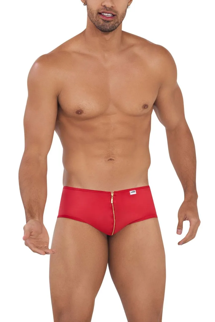 Bekleidung_Candyman_Herrenunterwäsche CandyMan 99704 Zip-it Slips Farbe Rot