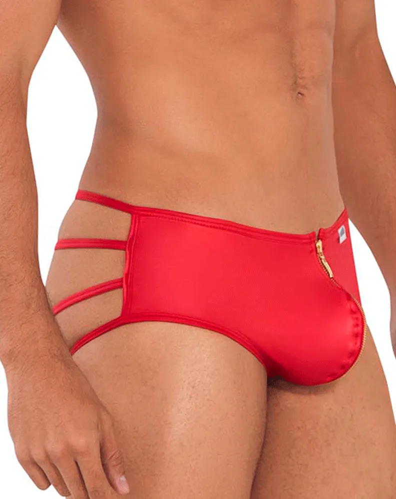 Bekleidung_Candyman_Herrenunterwäsche Candyman 99704 Zip-it Slip Rot