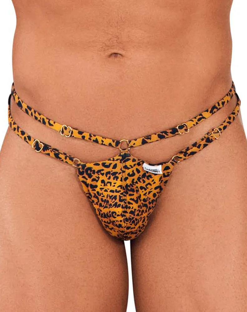Bekleidung_Candyman_Herrenunterwäsche Candyman 99712 Safari-Tangas Leopardenmuster