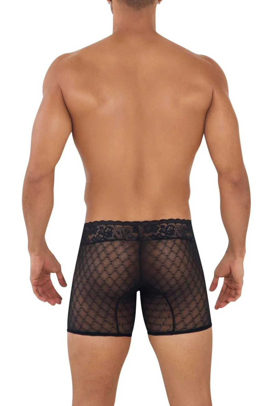 Bekleidung_Candyman_Herrenunterwäsche CandyMan 99723 Durchsichtige Shorts Farbe Schwarz