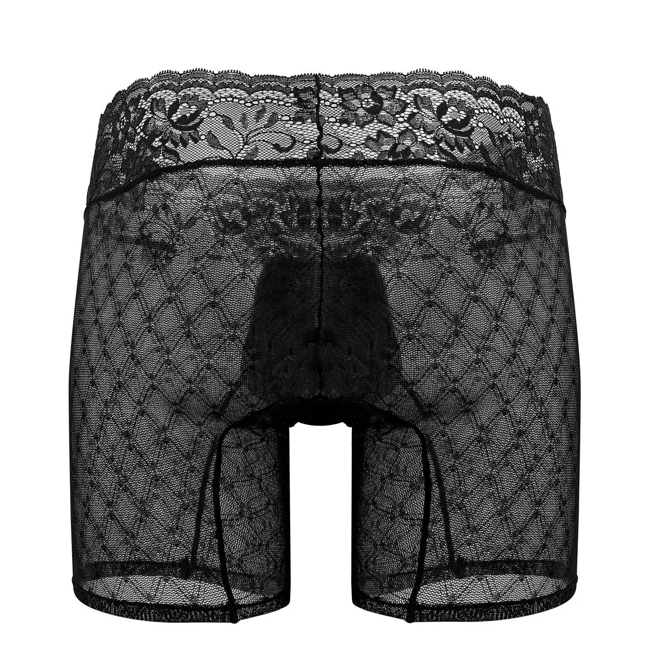 Bekleidung_Candyman_Herrenunterwäsche CandyMan 99723 Durchsichtige Shorts Farbe Schwarz