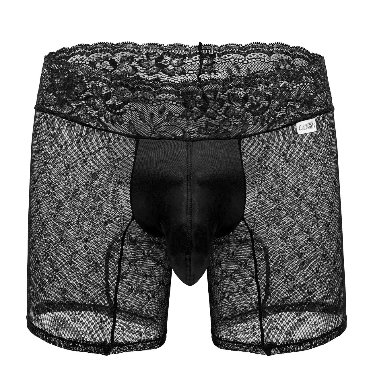 Bekleidung_Candyman_Herrenunterwäsche CandyMan 99723 Durchsichtige Shorts Farbe Schwarz