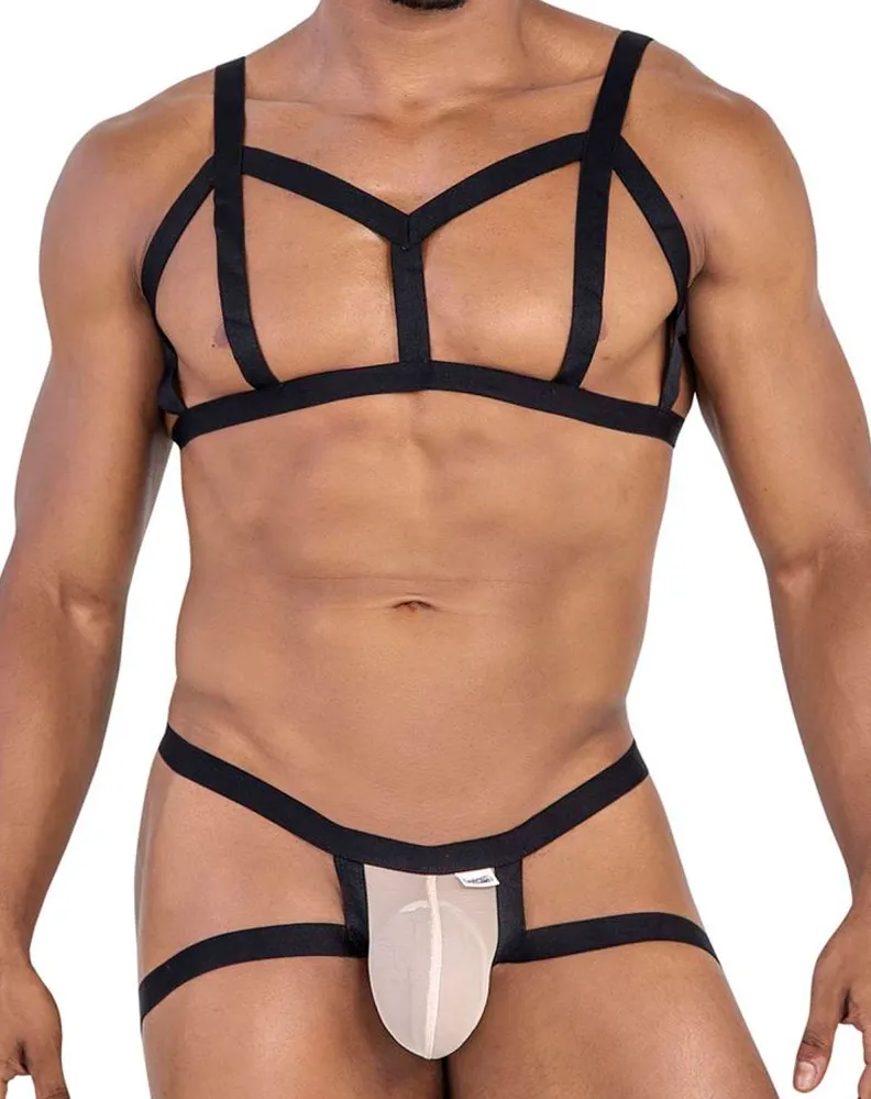 Bekleidung_Candyman_Herrenunterwäsche Candyman 99777 Zweiteiliges Outfit Beige