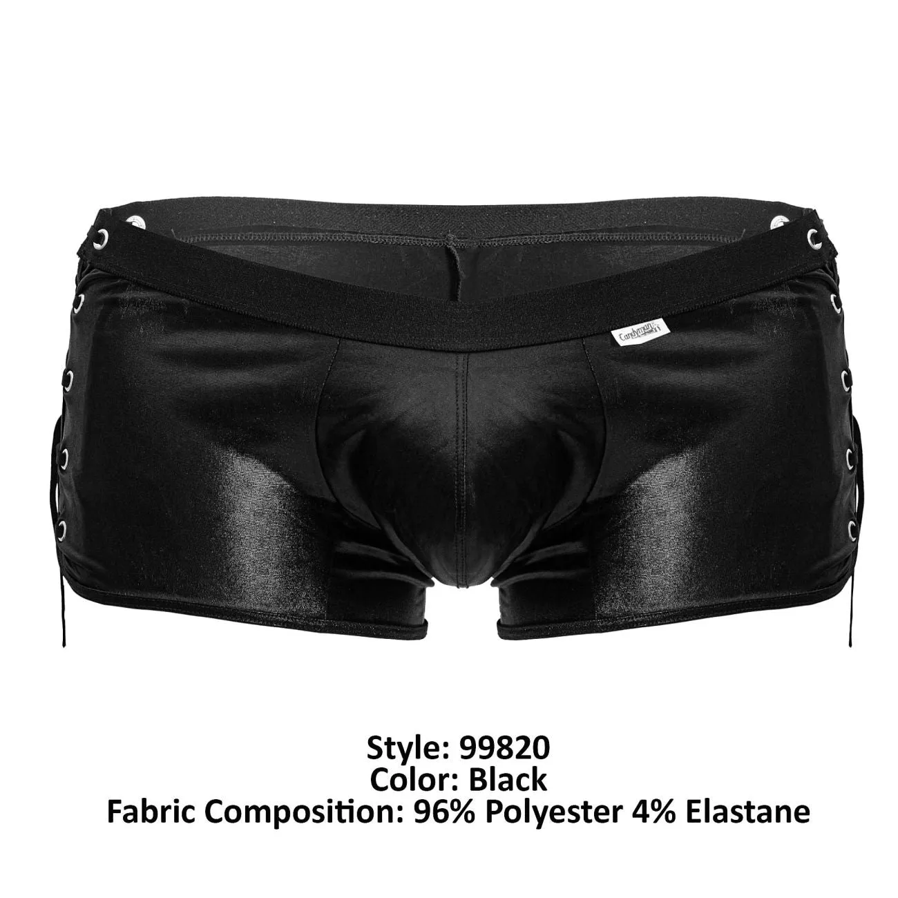 Bekleidung_Candyman_Herrenunterwäsche CandyMan 99820 Seitengebundene Shorts Farbe Schwarz