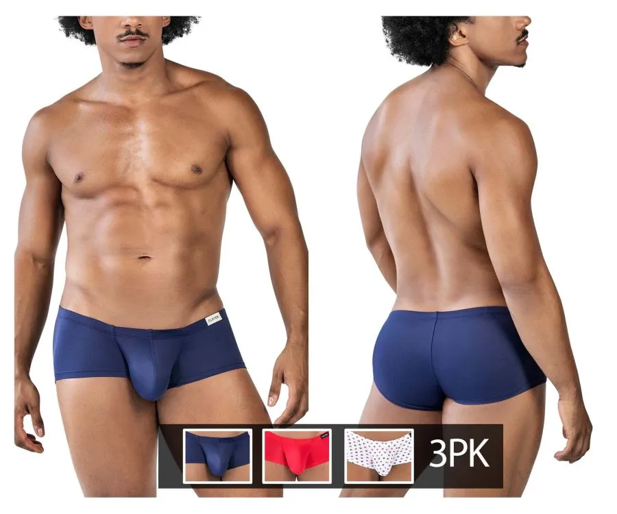 Clever Herrenunterwäsche 3er Pack Australische Latin Trunks
