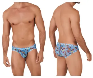 Clothing_Clever_Mens Underwear Clever 0608-1 Motivation Briefs Color Blue