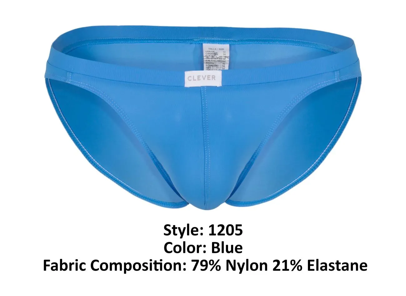 Clever Herrenunterwäsche Clever 1205 Engel Slips Farbe Blau