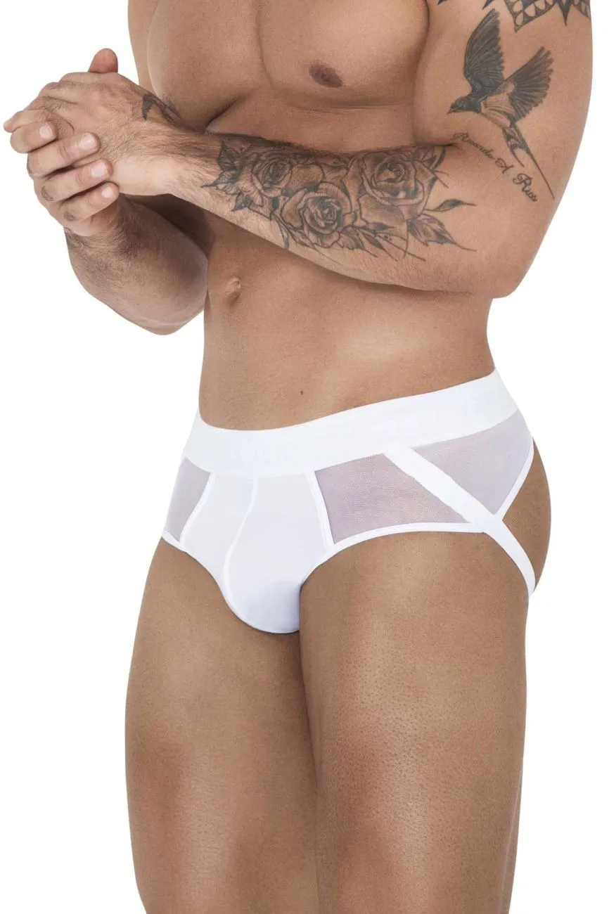 Clever Herrenunterwäsche Clever 1513 Kaspisches Jockstrap Farbe Weiß