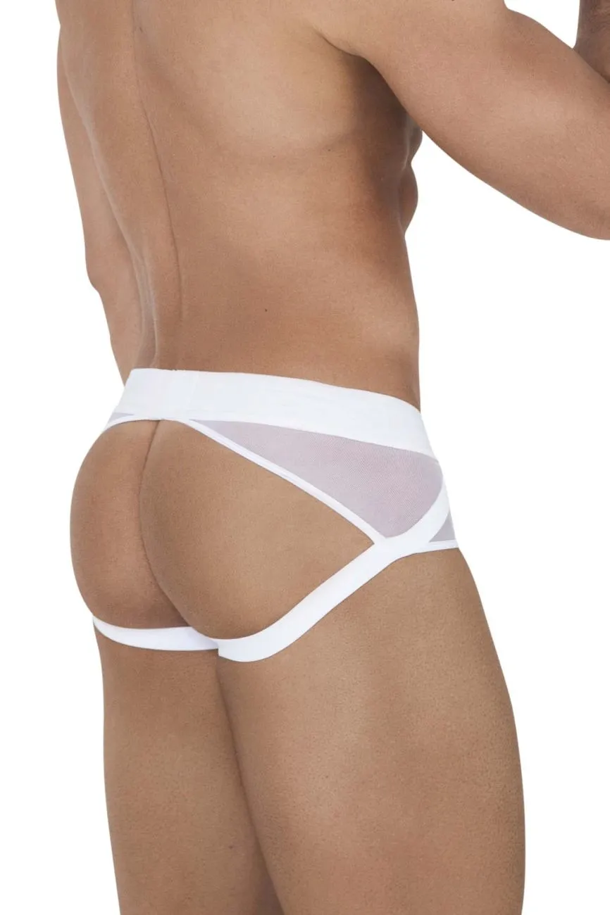 Clever Herrenunterwäsche Clever 1513 Kaspisches Jockstrap Farbe Weiß