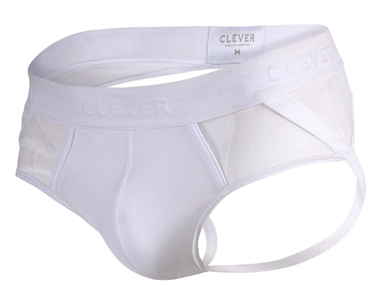 Clever Herrenunterwäsche Clever 1513 Kaspisches Jockstrap Farbe Weiß