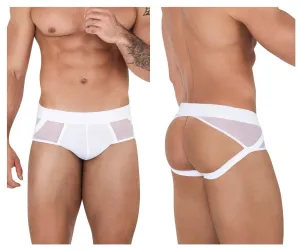 Clothing_Clever_Mens Underwear Clever 1513 Caspian Jockstrap Color White