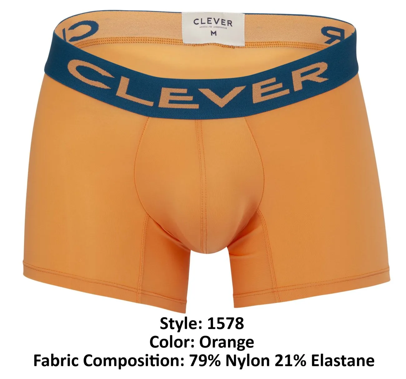 Clever Herrenunterwäsche Clever 1578 Boxershorts Farbe Orange
