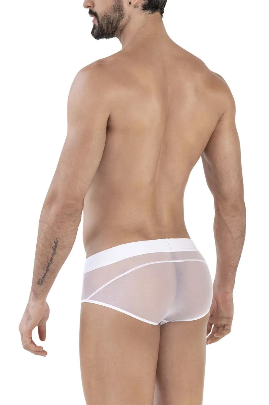 Clever Herrenunterwäsche Clever 1626 Yin Yang Slip Farbe Weiß