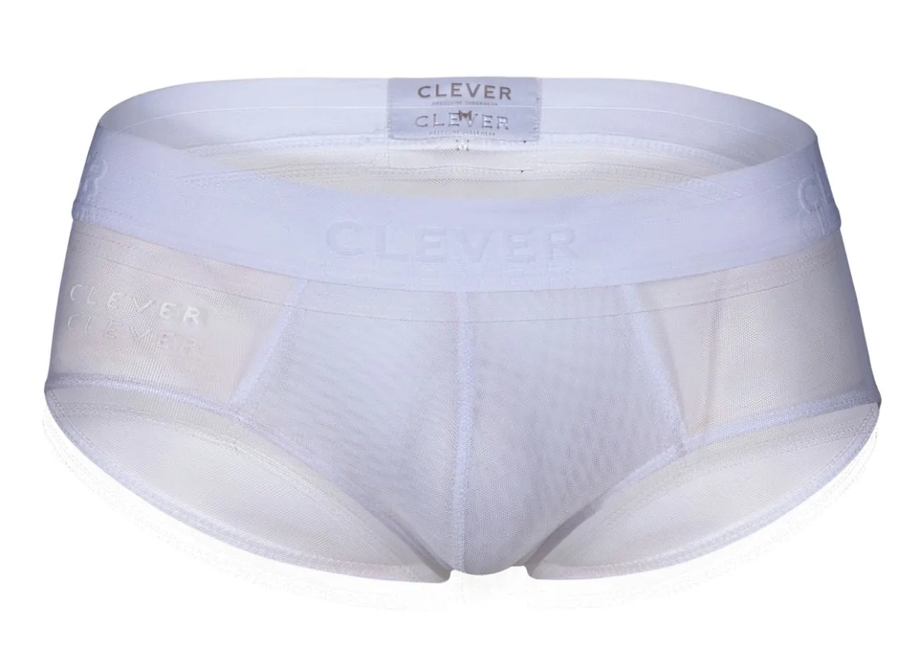 Clever Herrenunterwäsche Clever 1626 Yin Yang Slip Farbe Weiß
