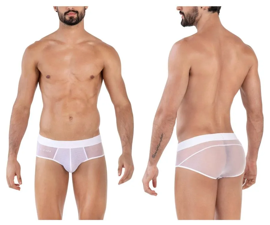 Clever Herrenunterwäsche Clever 1626 Yin Yang Slip Farbe Weiß