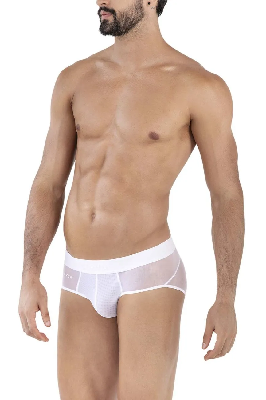 Clever Herrenunterwäsche Clever 1626 Yin Yang Slip Farbe Weiß