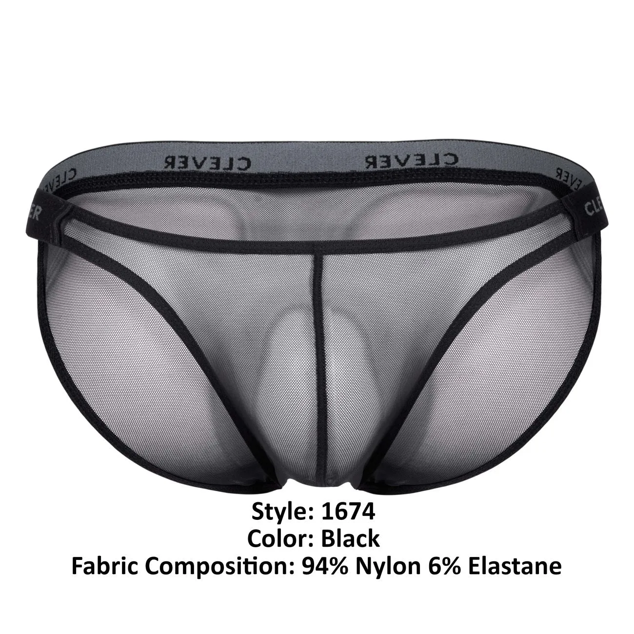 Clever Herrenunterwäsche Clever 1674 Legend Bikini Farbe Schwarz