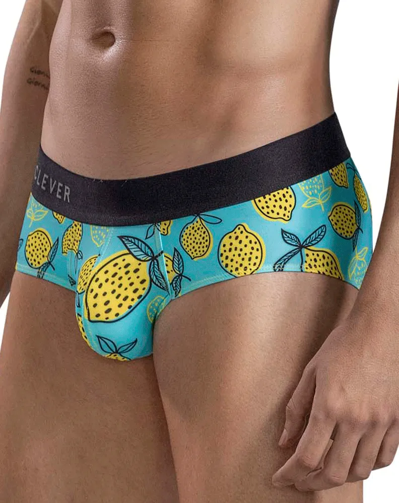 Clever Herrenunterwäsche Clever 1687 Zitronen-Slip Blau